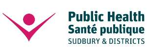 Logo for Public Health Sudbury & Districts